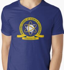 Midtown School of Science and Technology Logo Men's V-Neck T-Shirt