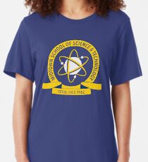 Midtown School of Science and Technology Logo Slim Fit T-Shirt