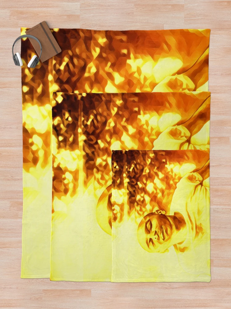 Thumbnail 5 of 6, Throw Blanket, You Bring Light In 3 designed and sold by RGPdesigns.