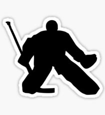 Hockey goalie Sticker