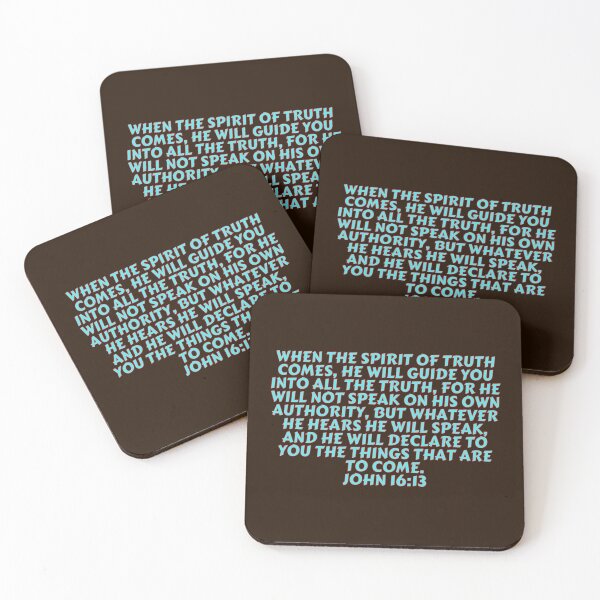 Item preview, Bible Verse John 16:13 designed and sold by Prayingwarrior.