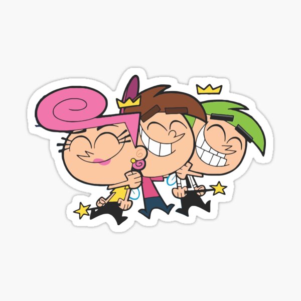 Fairly Oddparents Stickers | Redbubble