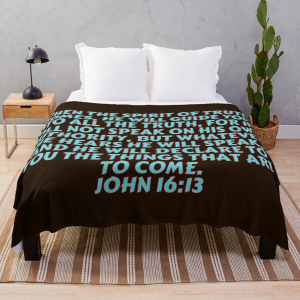 Item preview, Bible Verse John 16:13 designed and sold by Prayingwarrior.