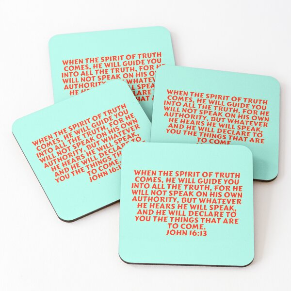 Item preview, Bible Verse John 16:13 designed and sold by Prayingwarrior.