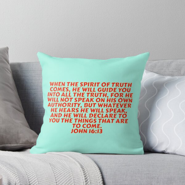 Item preview, Bible Verse John 16:13 designed and sold by Prayingwarrior.