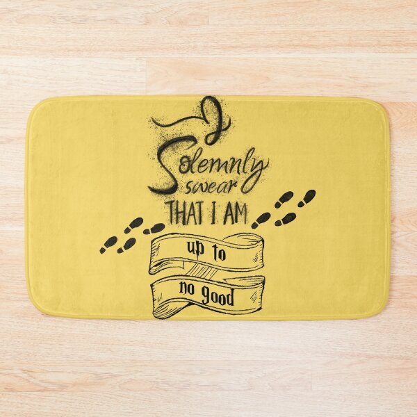 Item preview, Marauder Map - up to no good - yellow designed and sold by Uwaki.