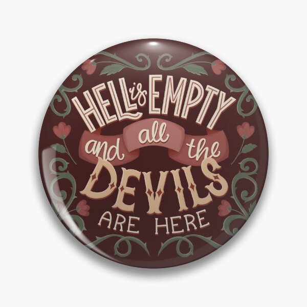 Item preview, Shakespeare Insult - All The Devils Are Here designed and sold by Kit Cronk.