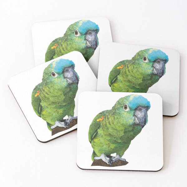 Item preview, blue-fronted amazon designed and sold by obscurite.