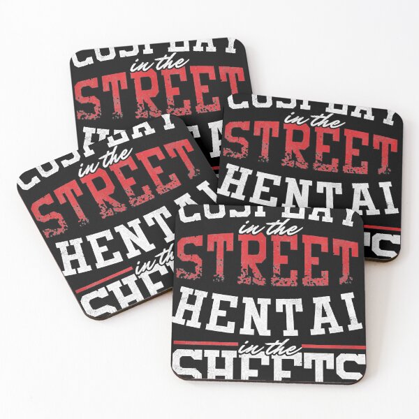 Item preview, Cospay in Street Hentai in Sheets designed and sold by HumbleShirt.