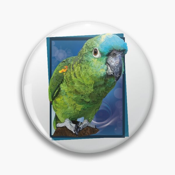 Item preview, blue-fronted amazon designed and sold by obscurite.