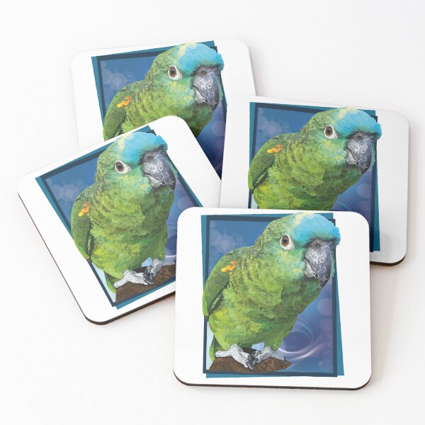 Item preview, blue-fronted amazon designed and sold by obscurite.