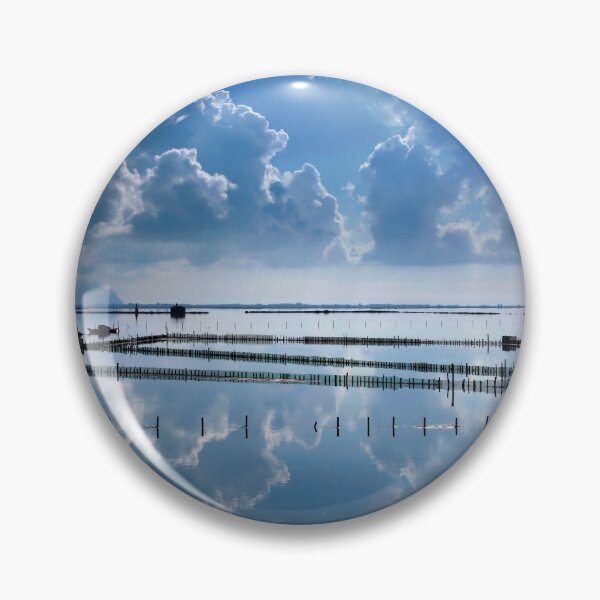 Item preview, Mirroring the clouds - Messolonghi lagoon designed and sold by Hercules Milas.