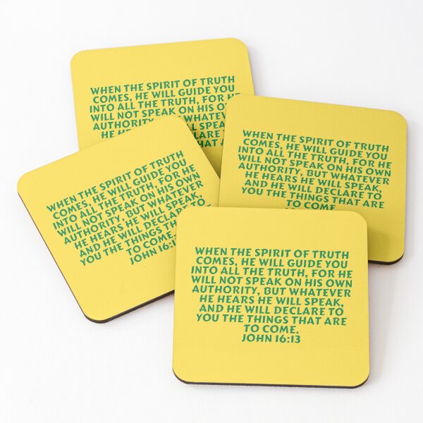 Item preview, Bible Verse John 16:13 designed and sold by Prayingwarrior.
