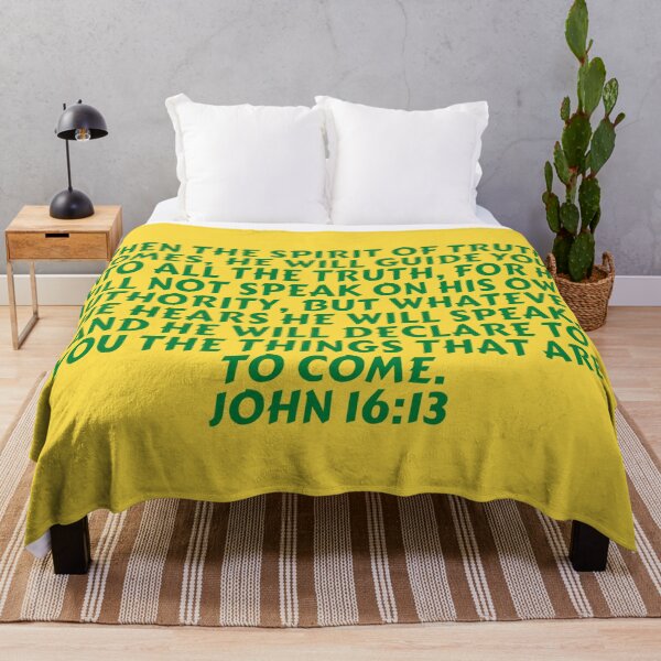 Item preview, Bible Verse John 16:13 designed and sold by Prayingwarrior.