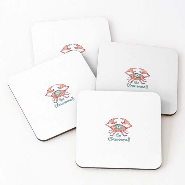 Item preview, Be Clawsome Crab Vector Art Design designed and sold by Cre8iveSkill.