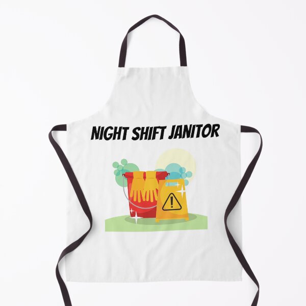 Item preview, night shift janitor designed and sold by Zaibo.