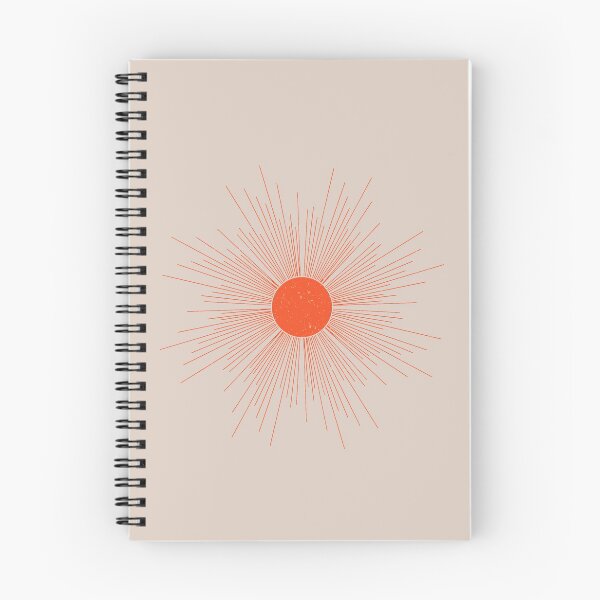 Item preview, Abstract Orange Sun | Bursting Sun Rays designed and sold by Sadhana Design Studio.