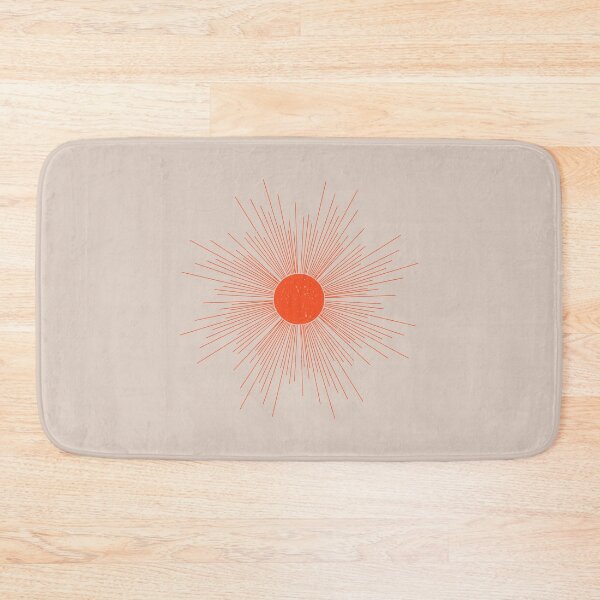 Item preview, Abstract Orange Sun | Bursting Sun Rays designed and sold by Sadhana Design Studio.