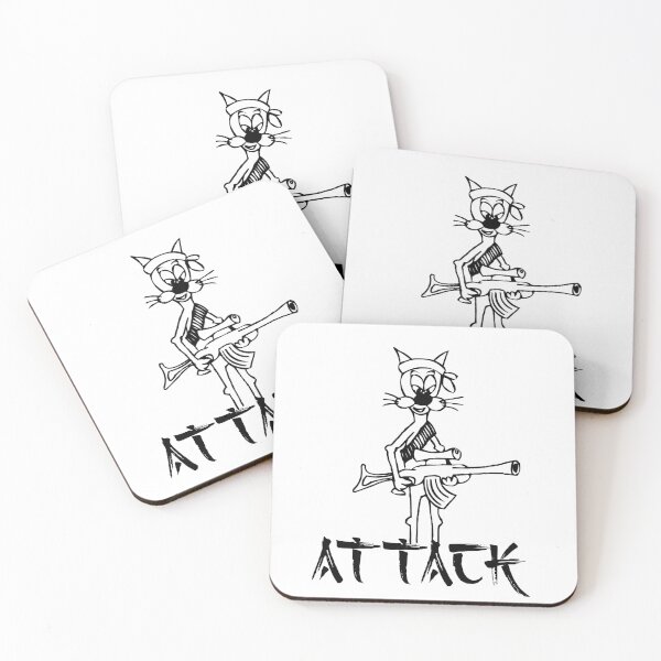 Item preview, Kotty Attack designed and sold by basitcv.