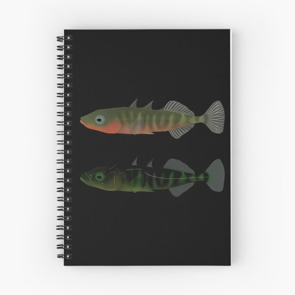 Item preview, Stickleback Fish - Lateral Line Stain designed and sold by WestCoastWoods.