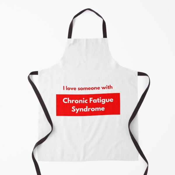 Item preview, I love someone with Chronic Fatigue Syndrome (Red Block) designed and sold by Chantelle  Spies.