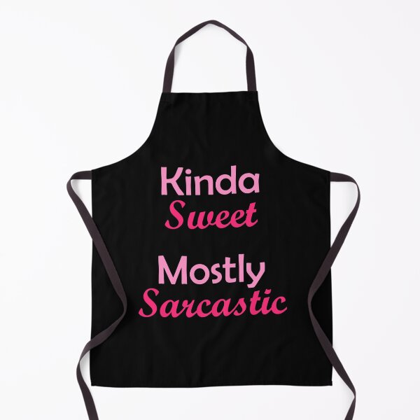 Item preview, Kinda Sweet Mostly Sarcastic Hot pink designed and sold by Qestar.