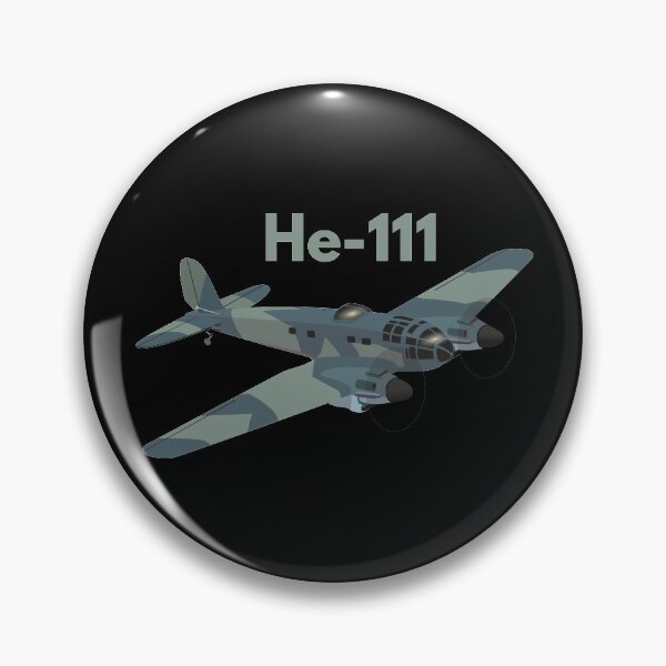 Aperçu de l'œuvre Heinkel He 111 avion bombardier allemand WW2 créée et vendue par NorseTech.