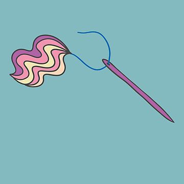 Artwork thumbnail, Magic rainbow makers gonna make - needle by Flyingwall