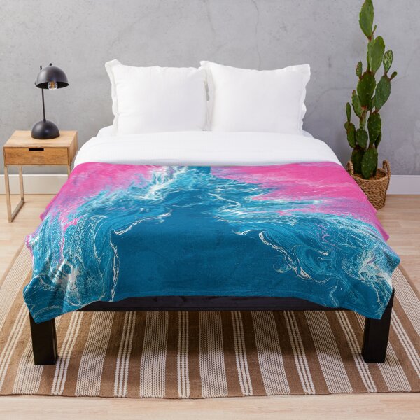 Item preview, Pink sands acrylic painting  designed and sold by GEAimages.