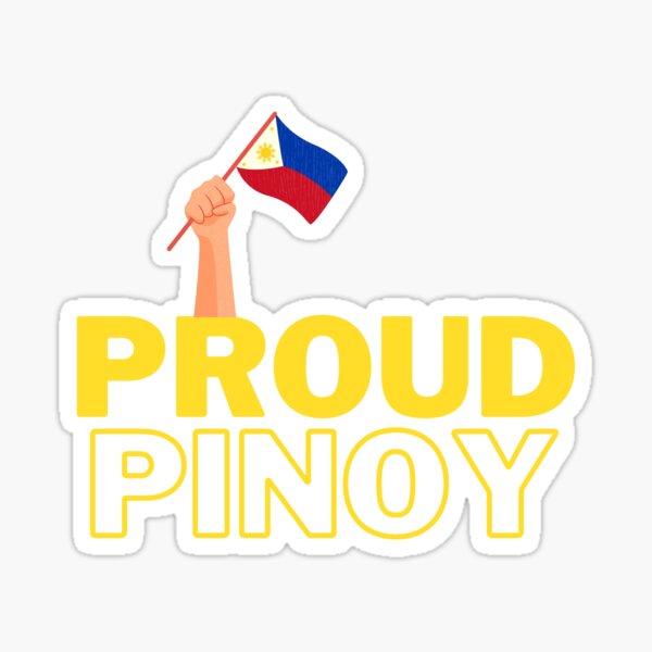 Proud Pinoy Stickers for Sale