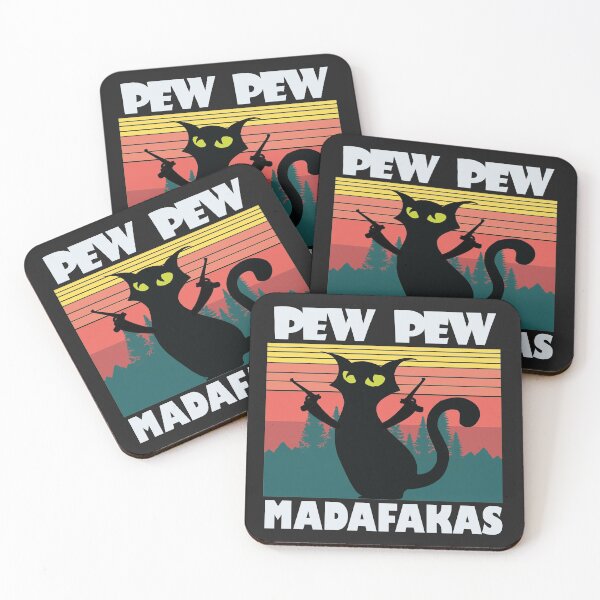 Item preview, PewPewPew Madafakas Cat designed and sold by ImBAEBAE7shop.