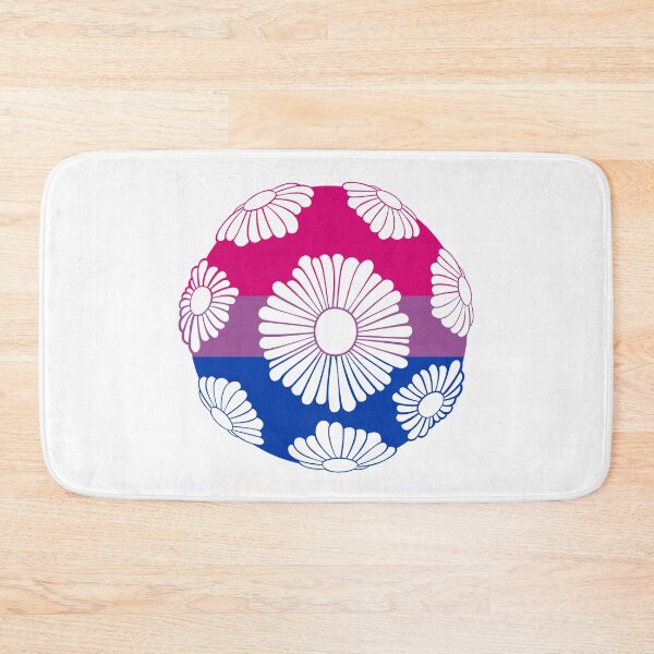 Item preview, Bisexual Flag Daisy Globe designed and sold by everything4eva.