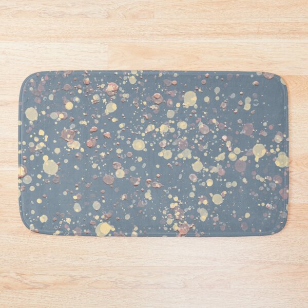 Artikelvorschau, Mettalic Blue Paint Splatter Muster entworfen und verkauft von squishyrainbow.
