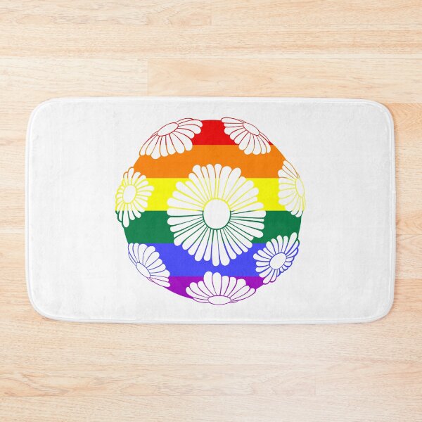 Item preview, LGBT Flag Daisy Globe designed and sold by everything4eva.