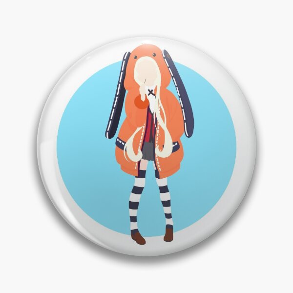 Item preview, Runa Yomozuki - impresión de anime minimalista de Kakegurui designed and sold by AnimeDesignX.
