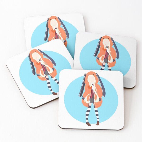 Item preview, Runa Yomozuki - Kakegurui minimalist anime print  designed and sold by AnimeDesignX.