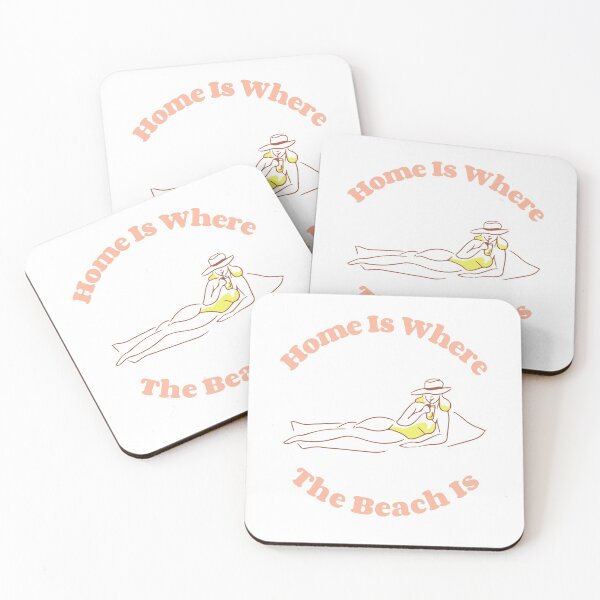 Item preview, Home Is Where The Beach Is designed and sold by HomerNixon.