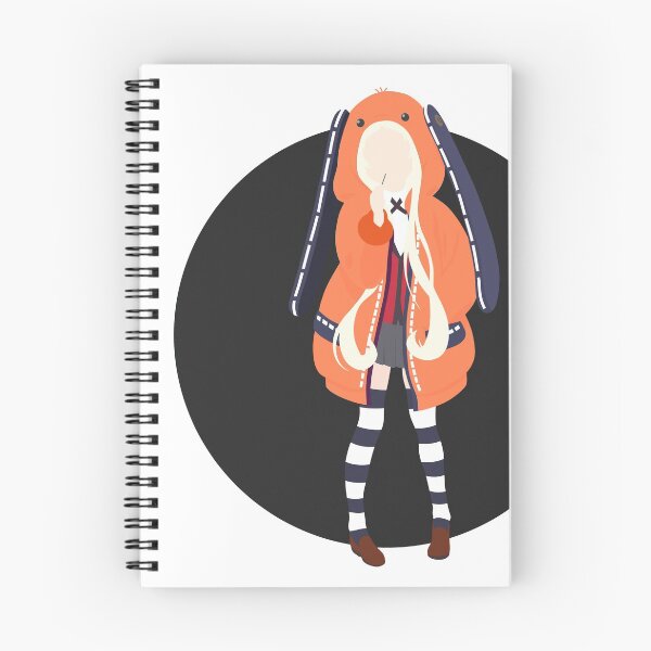 Item preview, Runa Yomozuki - Kakegurui minimalista anime print - versión oscura designed and sold by AnimeDesignX.