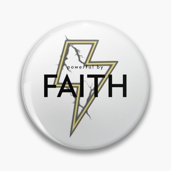 Item preview, powerful by faith black designed and sold by kyds.