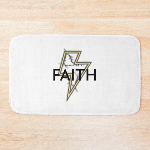 Item preview, powerful by faith black designed and sold by kyds.