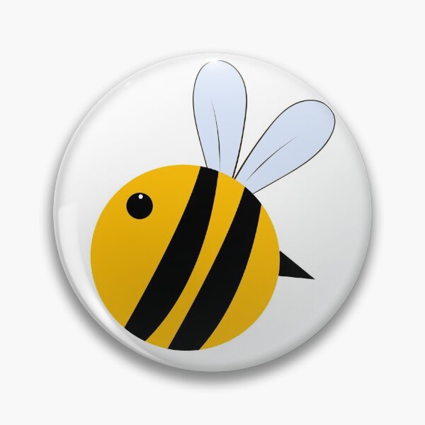 Item preview, cute wholesome bee designed and sold by DevDn.