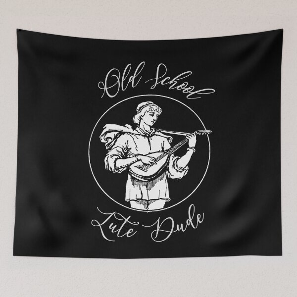 Item preview, Old School Lute Dude designed and sold by Legit Hooligan.