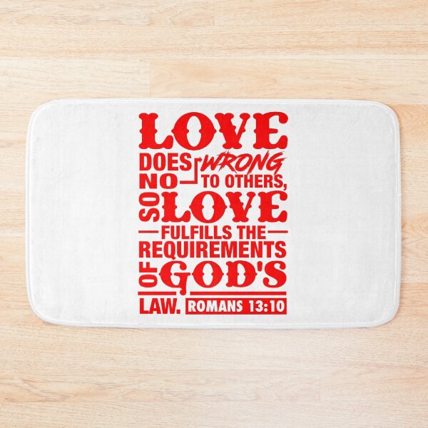 Item preview, Romans 13:10 designed and sold by plushism.