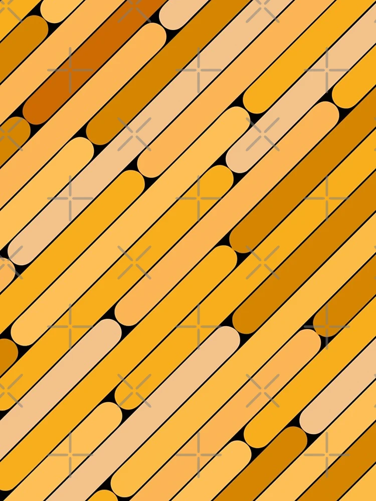 Thumbnail 4 of 4, Samsung Galaxy Phone Case, Loquat Color Diagonal Pattern designed and sold by MagicSpread.