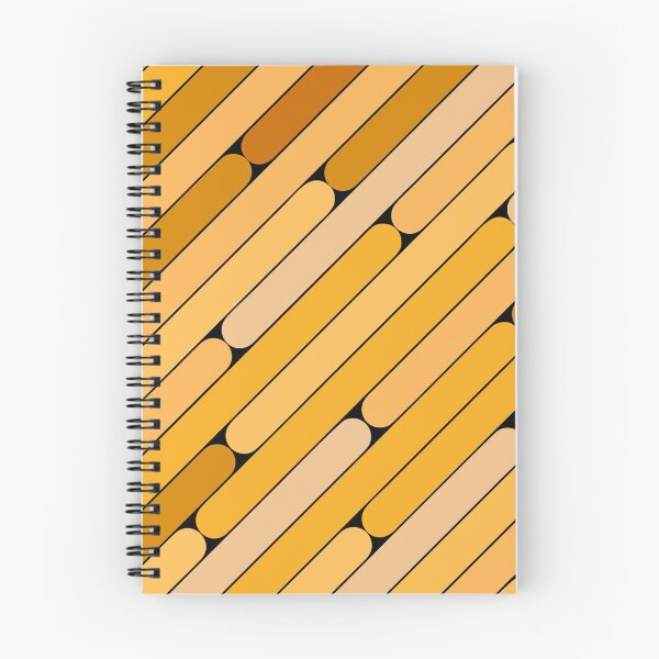 Item preview, Loquat Color Diagonal Pattern designed and sold by MagicSpread.
