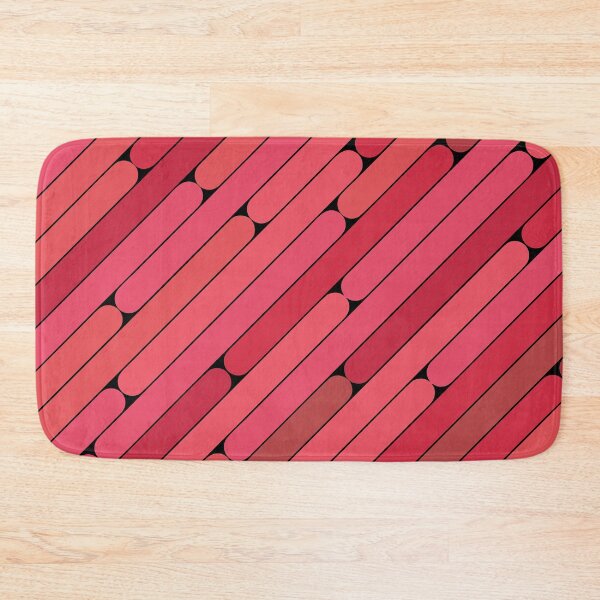 Item preview, Lychee Color Diagonal Pattern designed and sold by MagicSpread.