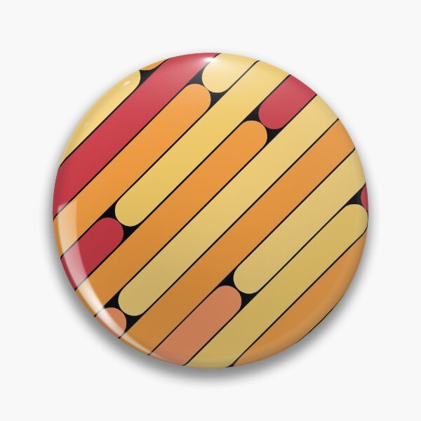 Item preview, Nectarine Color Diagonal Pattern designed and sold by MagicSpread.