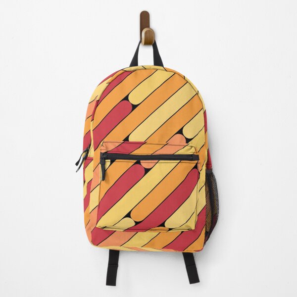 Item preview, Nectarine Color Diagonal Pattern designed and sold by MagicSpread.