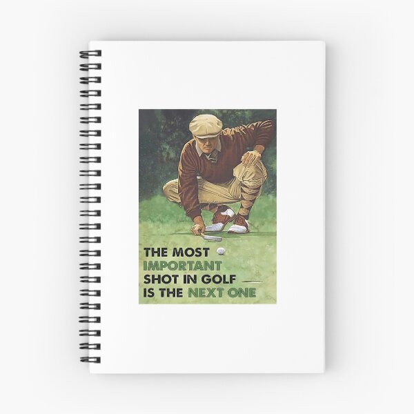 Item preview, Aiming The Most Important Shot In Golf Is The Next One Poster designed and sold by Wisniewska-03.