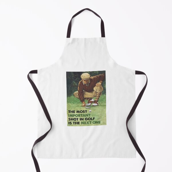 Item preview, Aiming The Most Important Shot In Golf Is The Next One Poster designed and sold by Wisniewska-03.